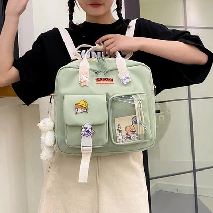 Cute Large Capacity Women's Japanese Bag