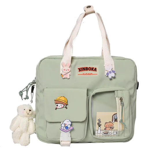 Cute Large Capacity Women's Japanese Bag